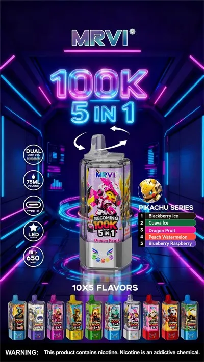 Mrvi 100k Puffs Vape Oluyor